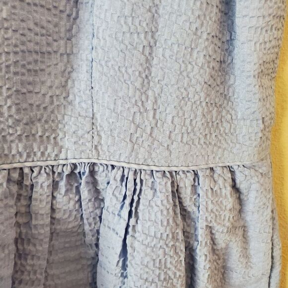 J. Crew Blue Scoop Neck Sleeveless Sundress - Picture 6 of 7